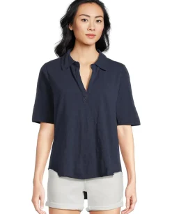 Women Mod-o-doc Half Sleeve Polo Tee