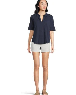 Women Mod-o-doc Half Sleeve Polo Tee