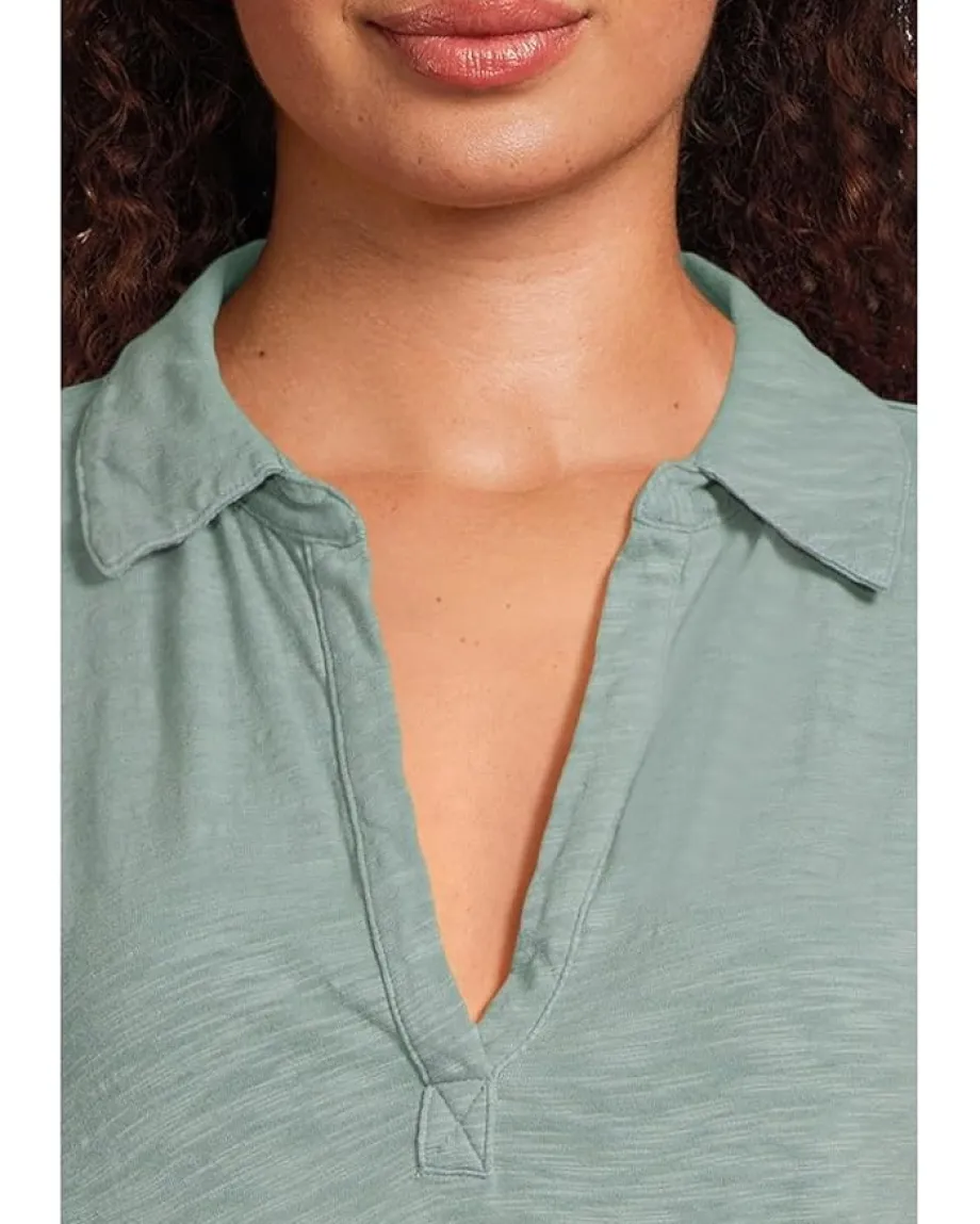 Mod-o-doc Half Sleeve Polo Tee Gris Mist Sale