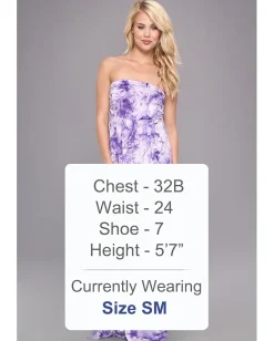 Culture Phit Hally Dress Light Purple Tye Dye Hot