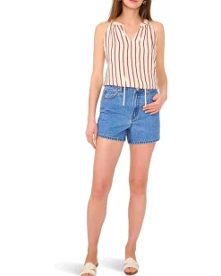 Vince Camuto Halter With Neck Tie Blouse Chilli