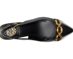 Women Vince Camuto Hamden Chain Link Slingback Pumps