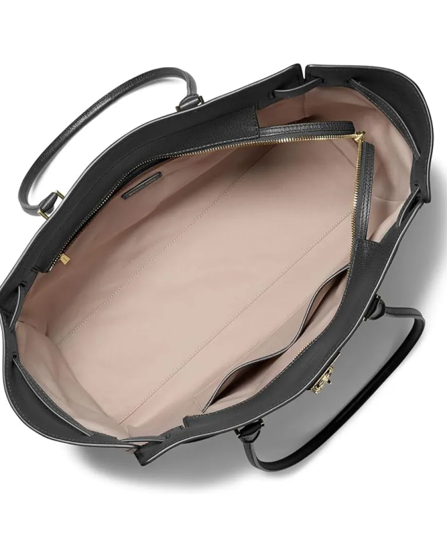 MICHAEL Michael Kors Hamilton Moderne Large Tote Black Discount