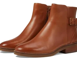 Cole Haan Hampshire Buckle Bootie British Tan Leather Outlet