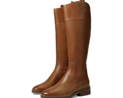 Cole Haan Hampshire Riding Boot British Tan Leather Outlet