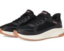 BOBS from SKECHERS Hands Free Slip-Ins Bobs Squad 4 - Staple Look Black Outlet