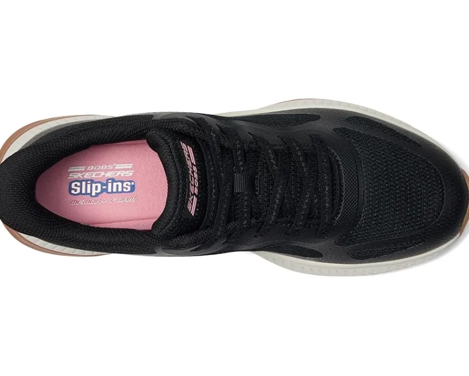 BOBS from SKECHERS Hands Free Slip-Ins Bobs Squad 4 - Staple Look Black Outlet