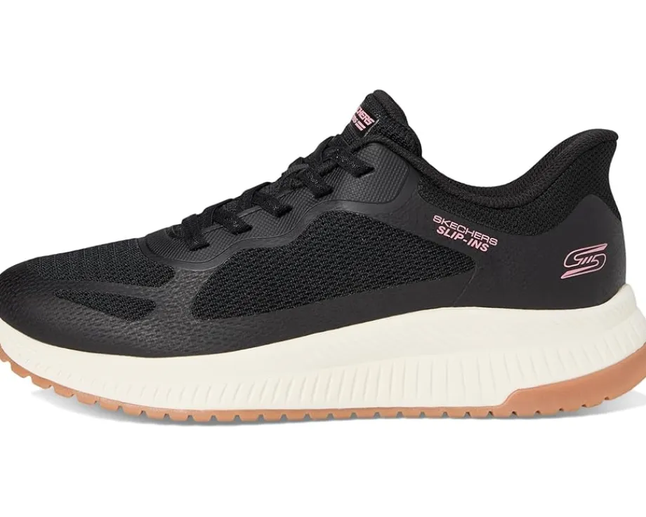 BOBS from SKECHERS Hands Free Slip-Ins Bobs Squad 4 - Staple Look Black Outlet