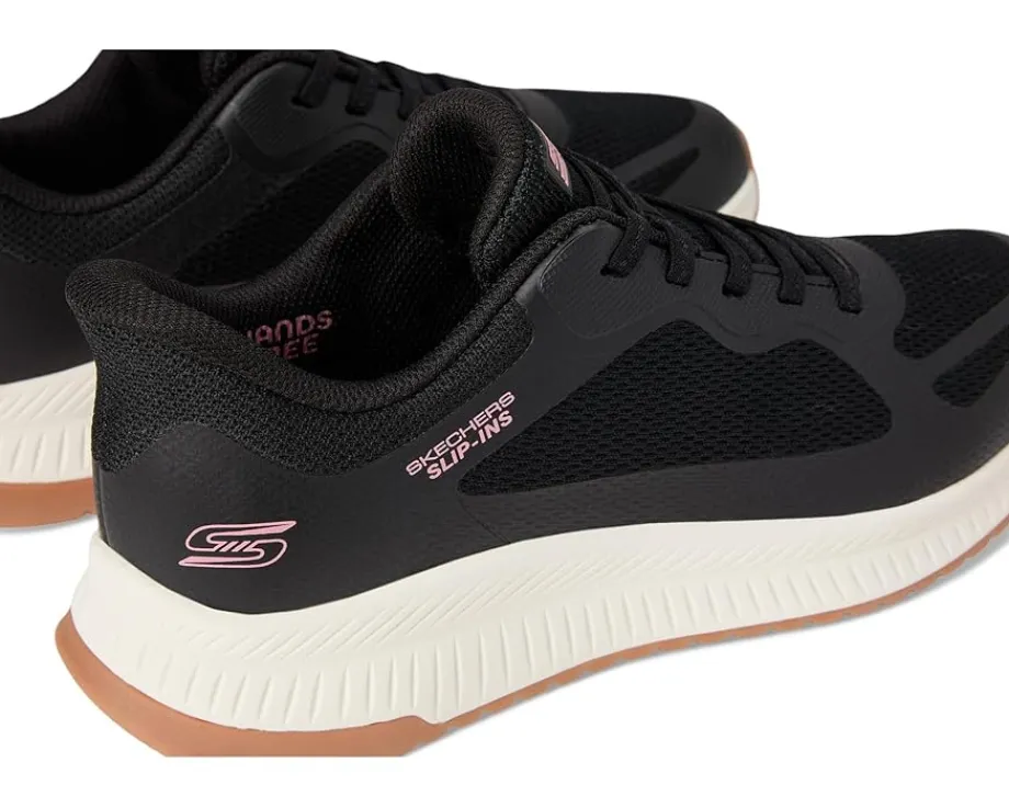 BOBS from SKECHERS Hands Free Slip-Ins Bobs Squad 4 - Staple Look Black Outlet