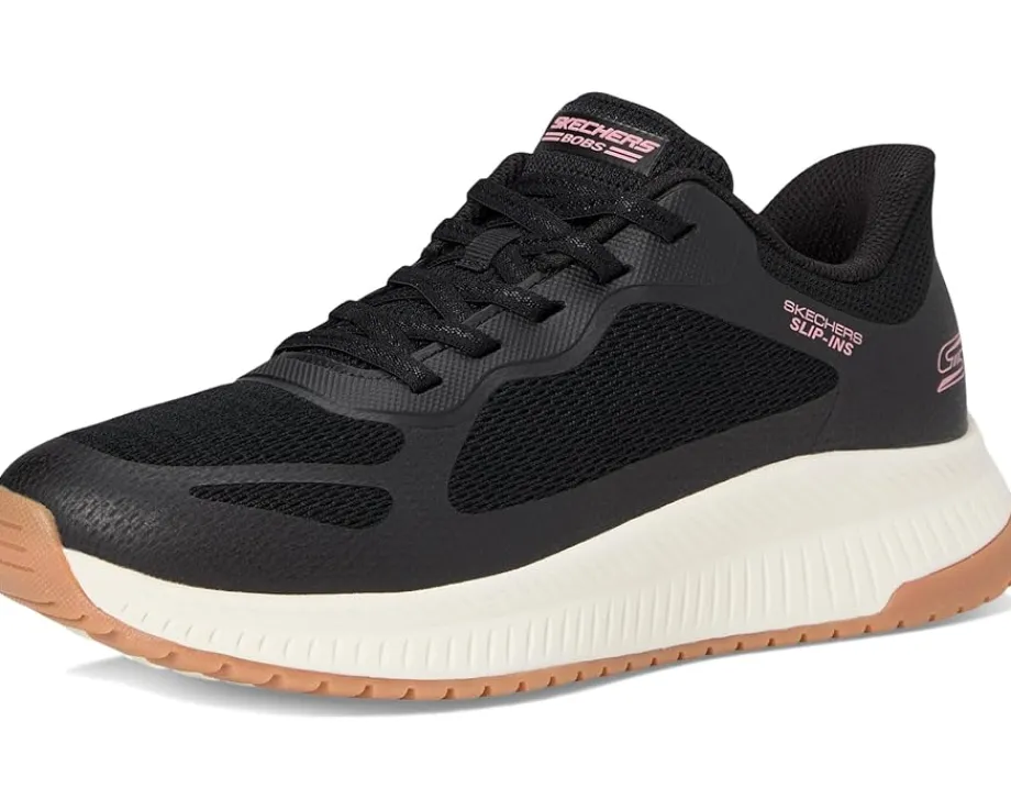 BOBS from SKECHERS Hands Free Slip-Ins Bobs Squad 4 - Staple Look Black Outlet