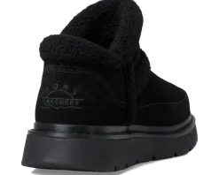 BOBS from SKECHERS Hands Free Slip-Ins Keepsakes Lite Bootie Black/Black New