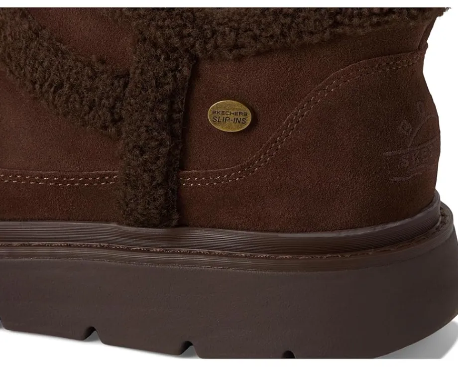 Women BOBS from SKECHERS Hands Free Slip-Ins Keepsakes Lite Bootie