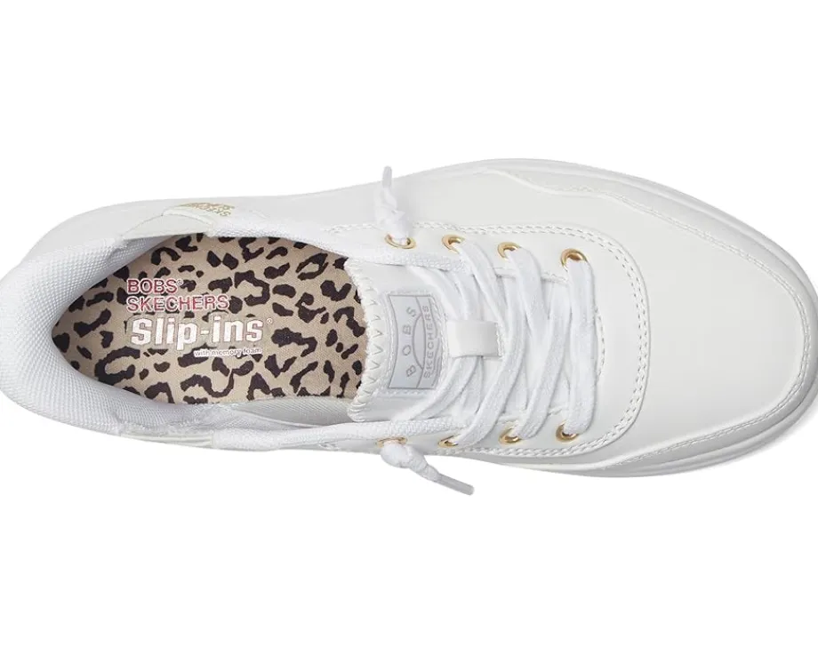 BOBS from SKECHERS Hands Free Slip-Ins: Skip Cute – B Cute Classic White New