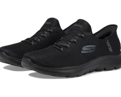SKECHERS Hands Free Slip-Ins Summits Girls Night Black Discount