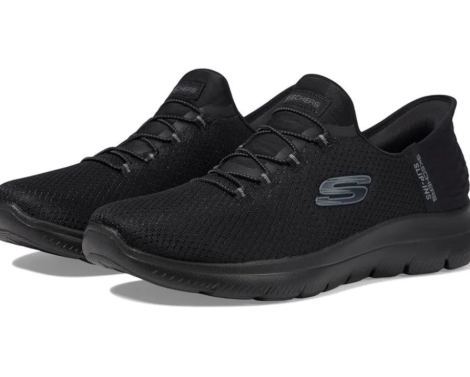 SKECHERS Hands Free Slip-Ins Summits Girls Night Black Discount