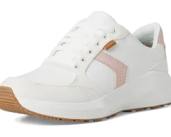 Dr. Scholl's Hannah Retro Lace Up Sneaker Tofu/Blush Fabric Discount