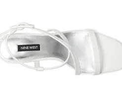 Nine West Hanni White Patent Hot