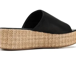 Women Free People Harbor Raffia Flatform