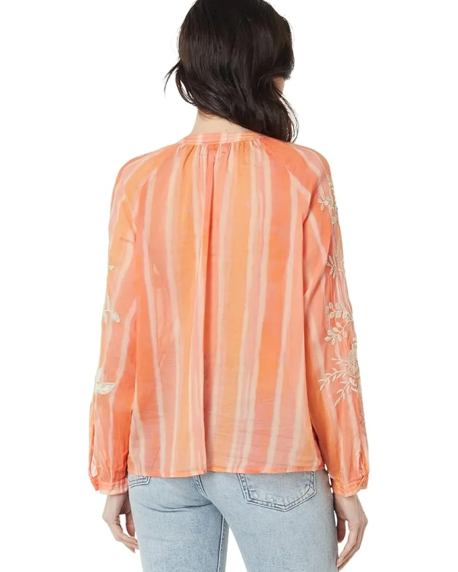 Women Johnny Was Harlow Raglan Poet Shirt