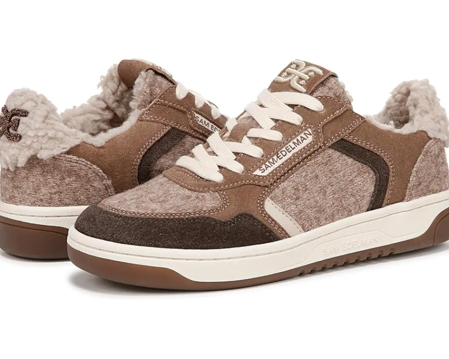 Sam Edelman Harper Cozy Taupe Multi Shearling Best