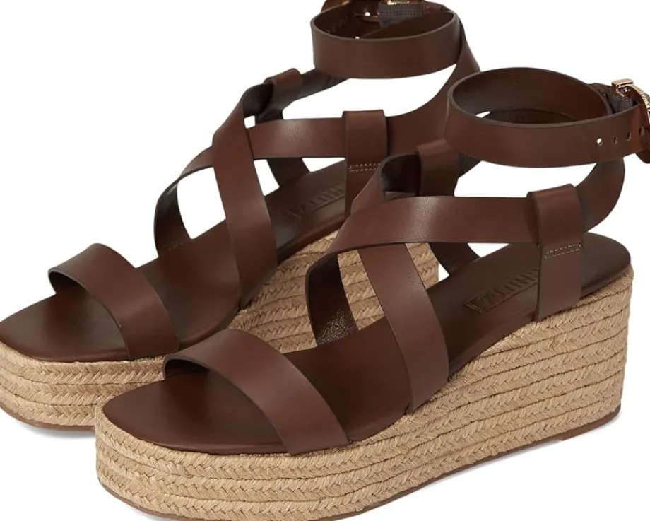 Schutz Harper Flatform Desert Brown Sale