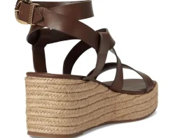 Schutz Harper Flatform Desert Brown Sale
