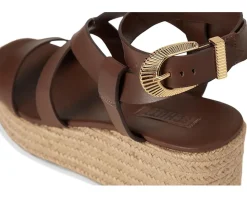 Schutz Harper Flatform Desert Brown Sale
