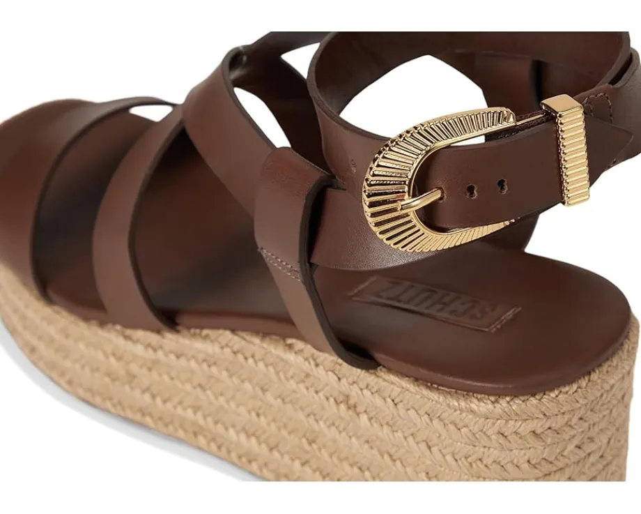 Schutz Harper Flatform Desert Brown Sale