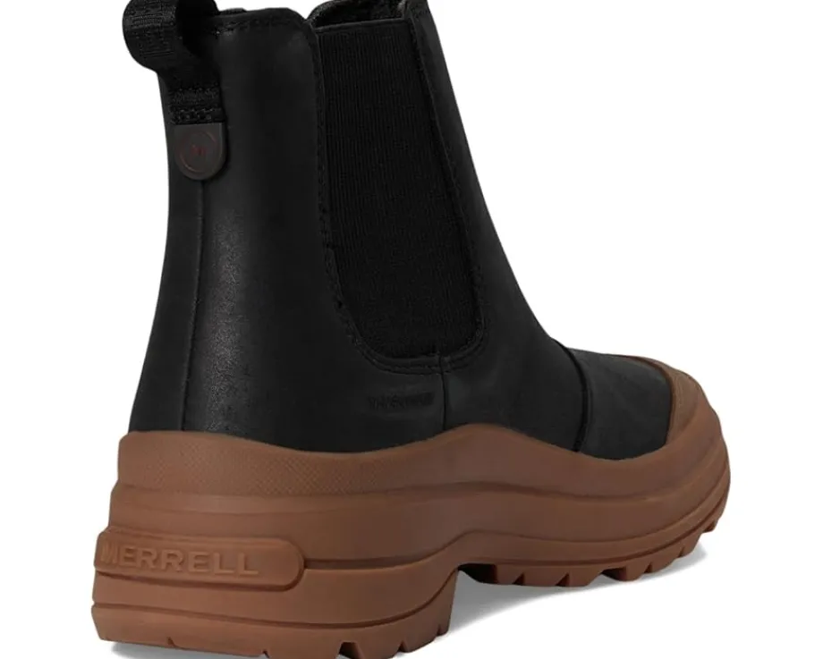 Merrell Harper Pull On Waterproof Black/Gum Online