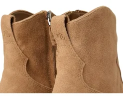 Lauren Ralph Lauren Harpher Suede Camel New