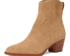 Lauren Ralph Lauren Harpher Suede Camel New