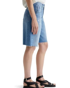 AG Jeans Hattie High Rise Barrel Shorts 17 Years Divergent Hot