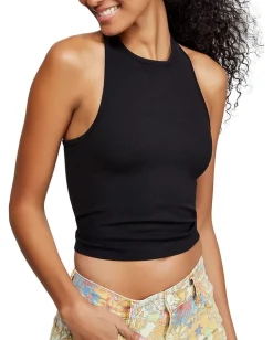 Free People Hayley Racerback Brami Black