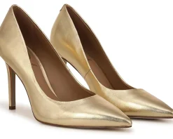 Sam Edelman Hazel Amber Gold Leather Outlet