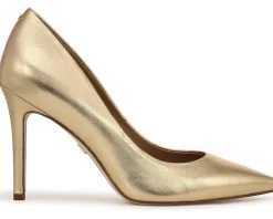 Sam Edelman Hazel Amber Gold Leather Outlet