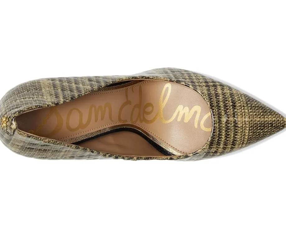 Sam Edelman Hazel Khaki Plaid Multi Best