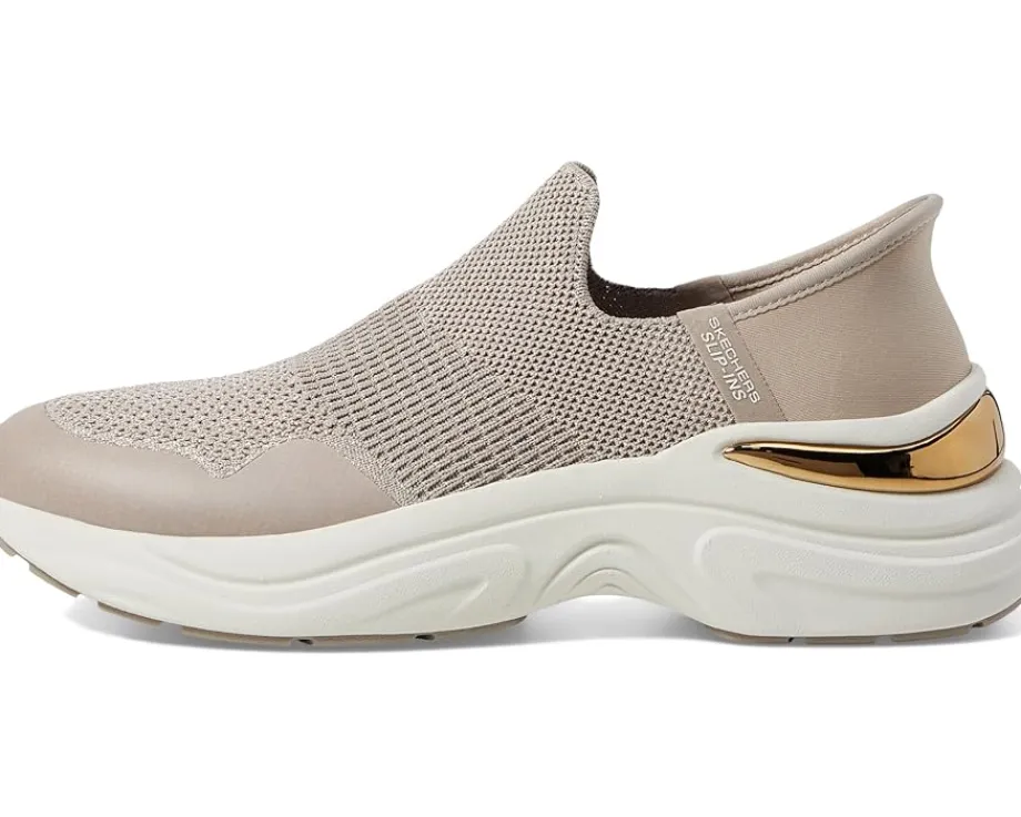 SKECHERS Hazel - Sugarland Hands Free Slip-In Taupe/Gold