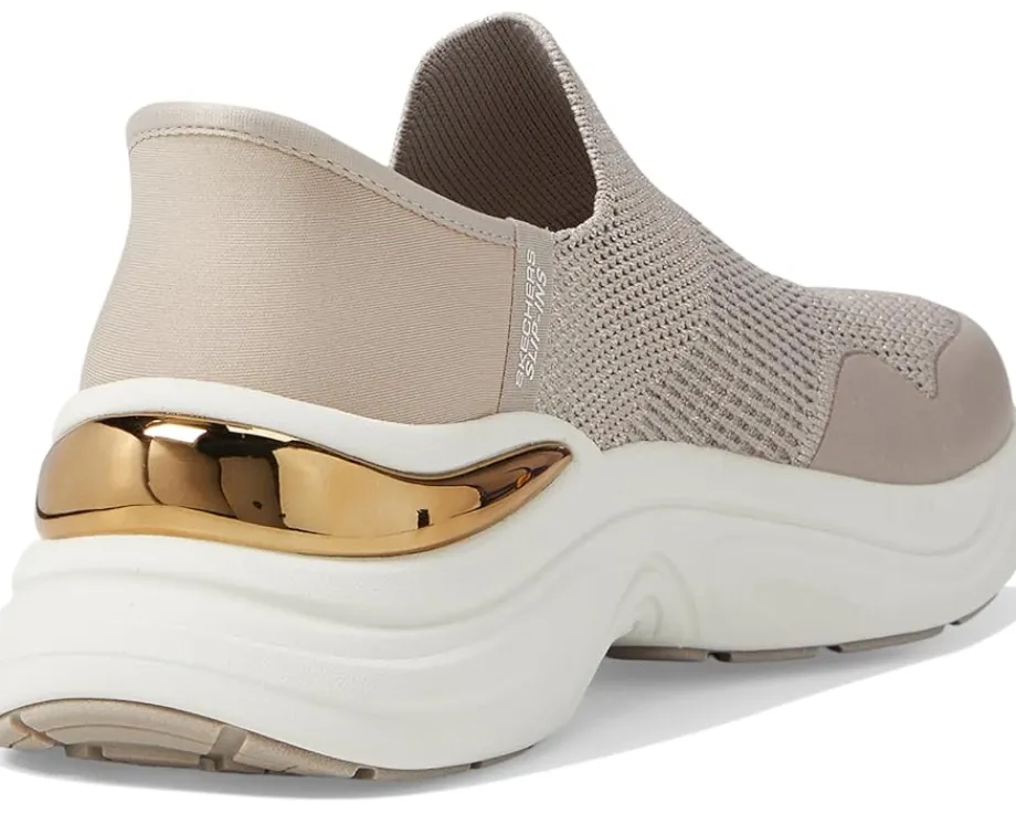 SKECHERS Hazel - Sugarland Hands Free Slip-In Taupe/Gold
