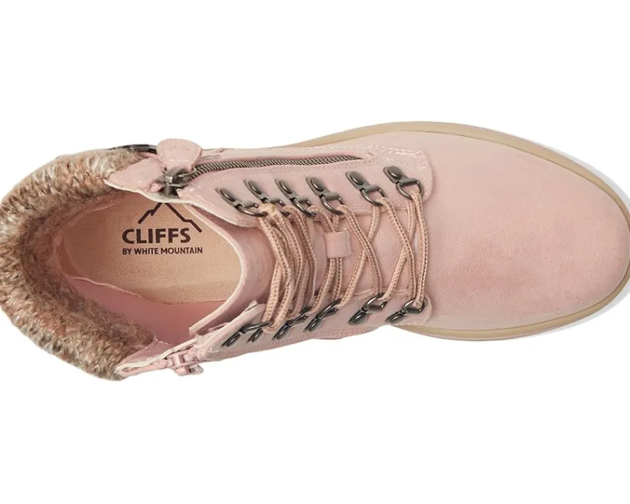 Cliffs by White Mountain Hearty Pale Pink/Fabric/Sweater Clearance