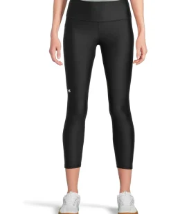 Under Armour HeatGear Armour High-Waisted Ankle Leggings Black/White Clearance