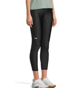 Under Armour HeatGear Armour High-Waisted Ankle Leggings Black/White Clearance