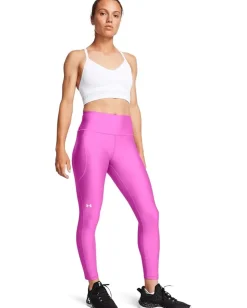 Under Armour HeatGear Armour High-Waisted Ankle Leggings Vivid Magenta/White Sale