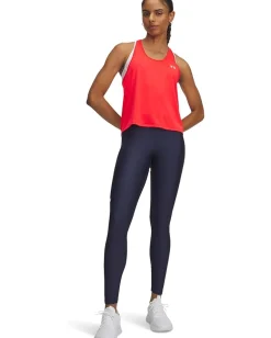 Under Armour HeatGear Armour High-Waisted Pocketed Leggings Washed Navy/White Best