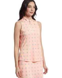 Women Jamie Sadock Heavy Metal Print Sleeveless Top