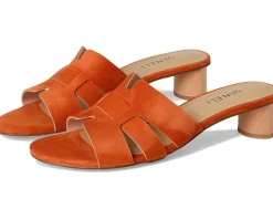 Vaneli Heidi Orange Suede Discount