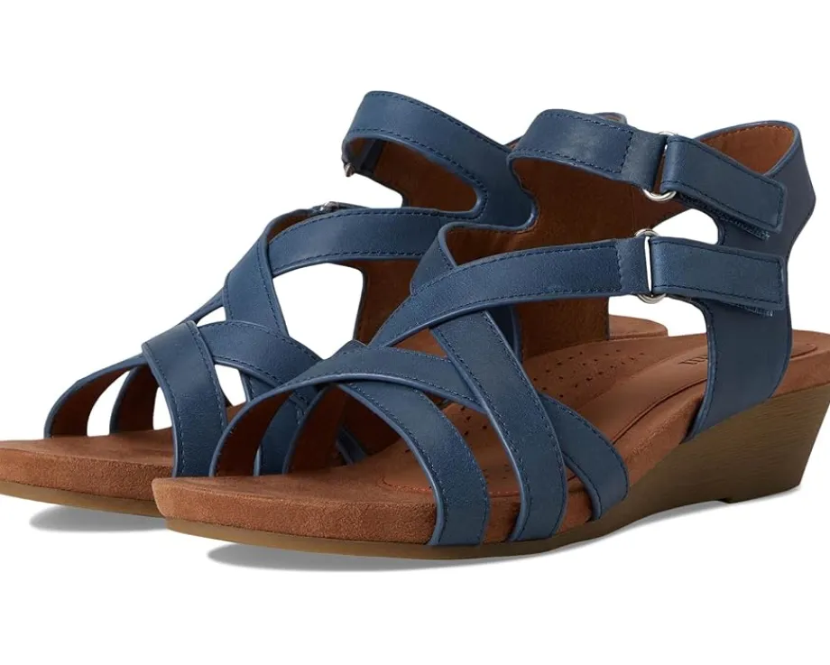 Cobb Hill Helin Blue Leather New