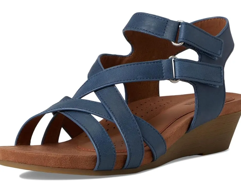 Cobb Hill Helin Blue Leather New