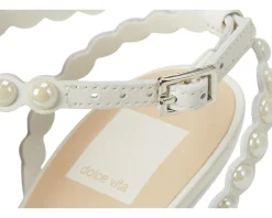 Dolce Vita Hellen Pearl White Leather Sale