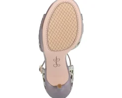Jessica Simpson Herora Embellished Platform Sandals Irridescent Online