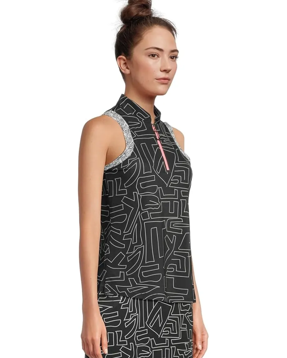 Women Jamie Sadock Hieroglyphics Print Sleeveless Top
